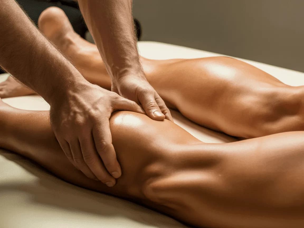 Massage therapy treatment room at The Manor Health & Wellness Centre, Colchester